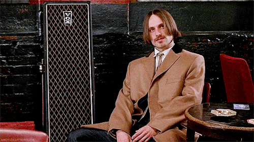 ANDREW LINCOLN AS MAXIE KING IN GANGSTER NO. 1- HAPPY HALLOWEEN