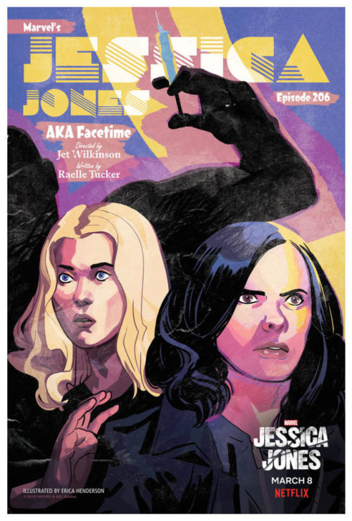 marvel-feed:‘JESSICA JONES’ SEASON 2 EPISODE TITLES REVEALED THROUGH COMIC-BOOK COVERS!All 13 episodes of ‘Jessica Jones