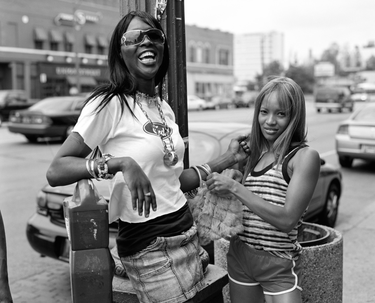 fagynessdeyn:  toi alexzandried, makeup artist, and latanya garrett, hair stylist