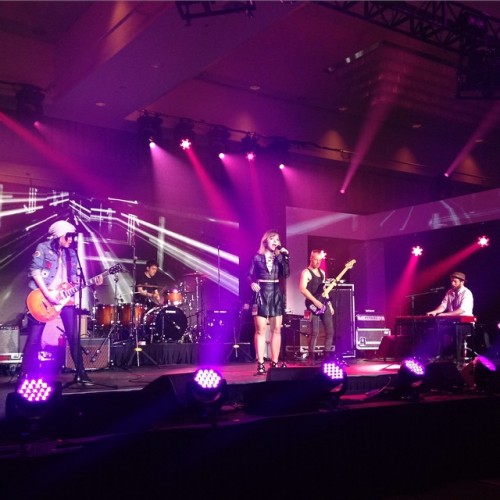 <p>Sound check for the CRMAs complete! @andeeofficial @coalitionmus @universalmusicc</p>