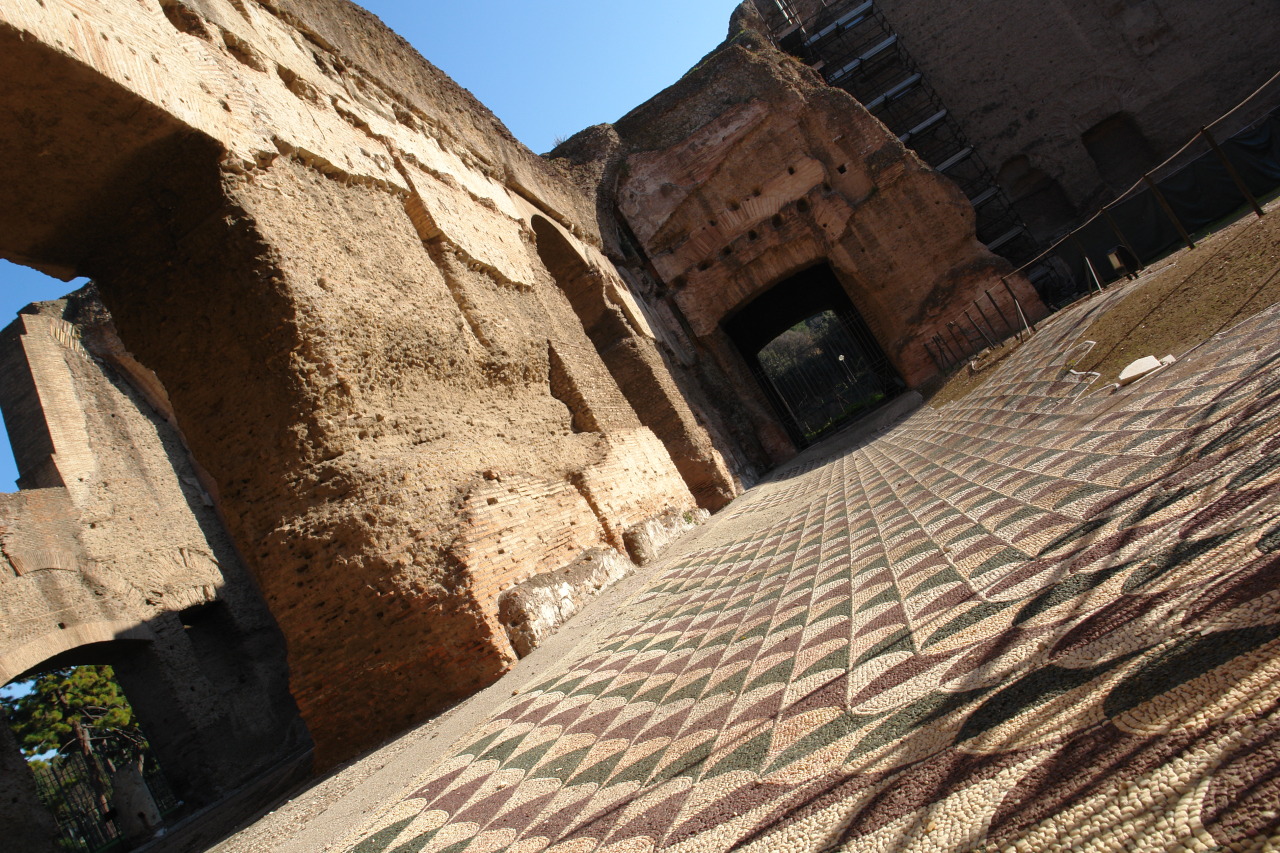 last-of-the-romans:  The Baths of Caracalla Elaborate public baths constructed by