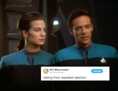 elfinestarkadder:Julian Bashir + NYT Minus Context (Part I, Part II)