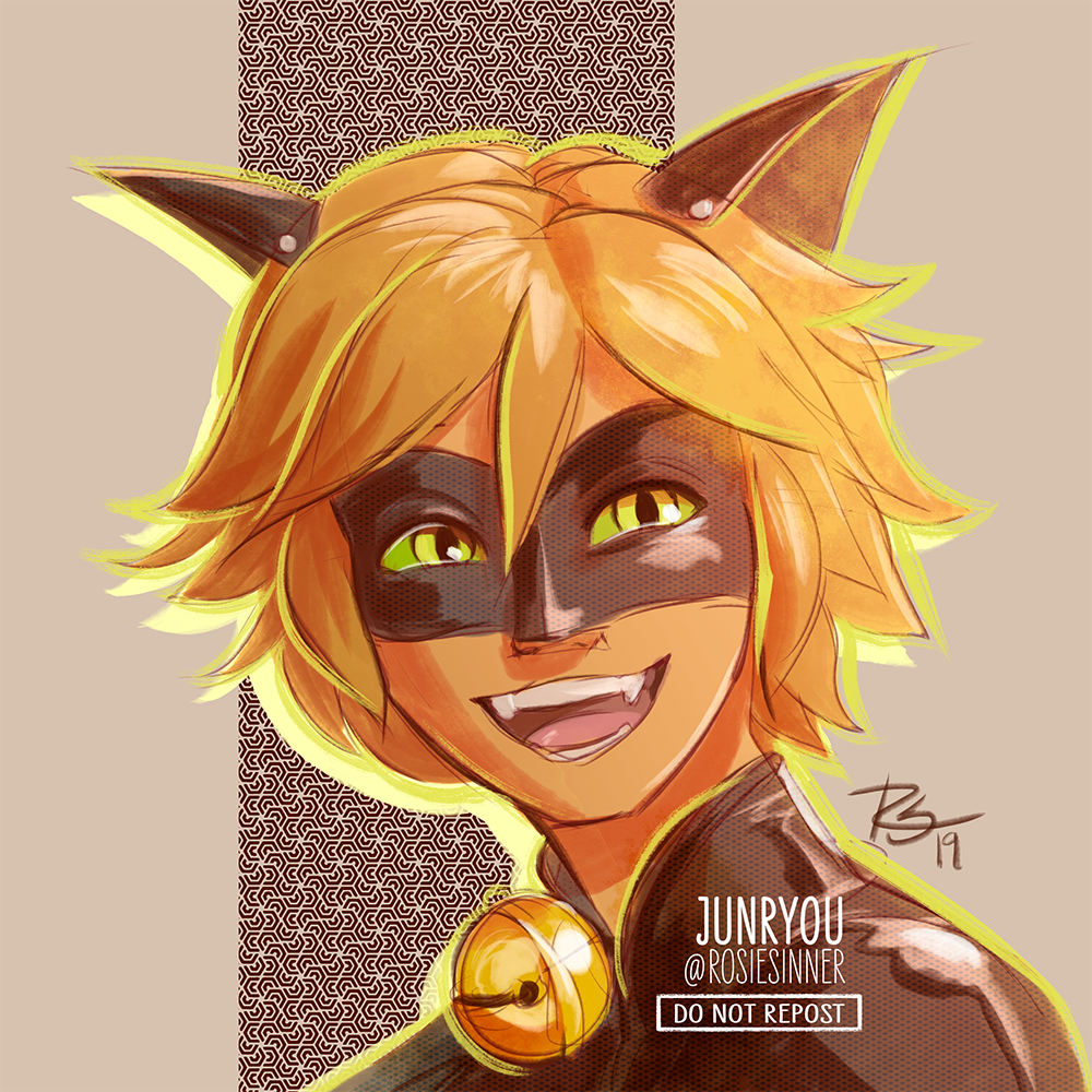 junryou:  “Hello, My Lady!”Doodle commission for the ever-fantastic @myangelsheaven.