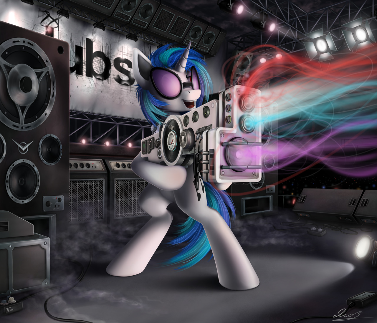 theponyartcollection:  Bass cannon [2] by *Yakovlev-vad 