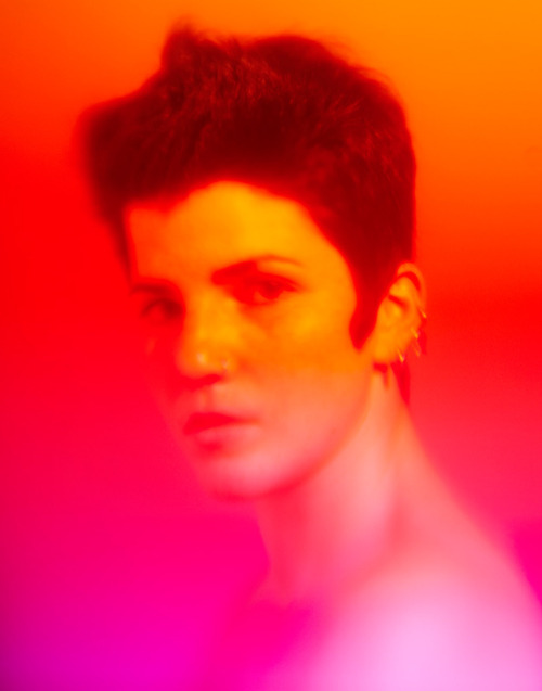 langste:  Maciek Jasik’s colourful, smoke-filled portraits.