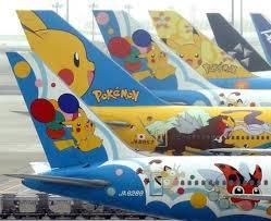 retrogamingblog:All Nippon Airways had a line of Pokemon-themed airplanes, the last