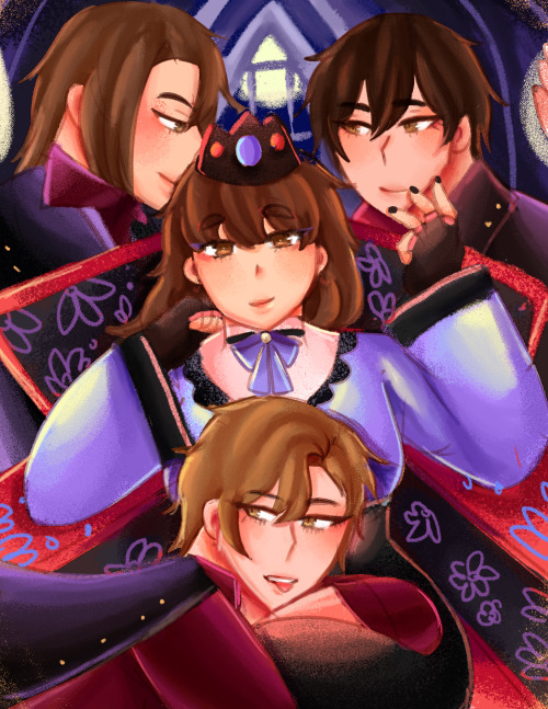 the new queen’s vampire harem