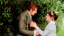 weloveperioddrama:Catherine and Henry being cute in Northanger Abbey (2007)(requested by anonymous)