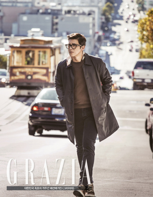 Go Soo Для GRAZIA 11/2013