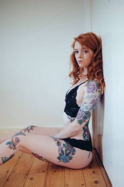 thatattoozone:  Julie Kennedy (Lass Suicide)