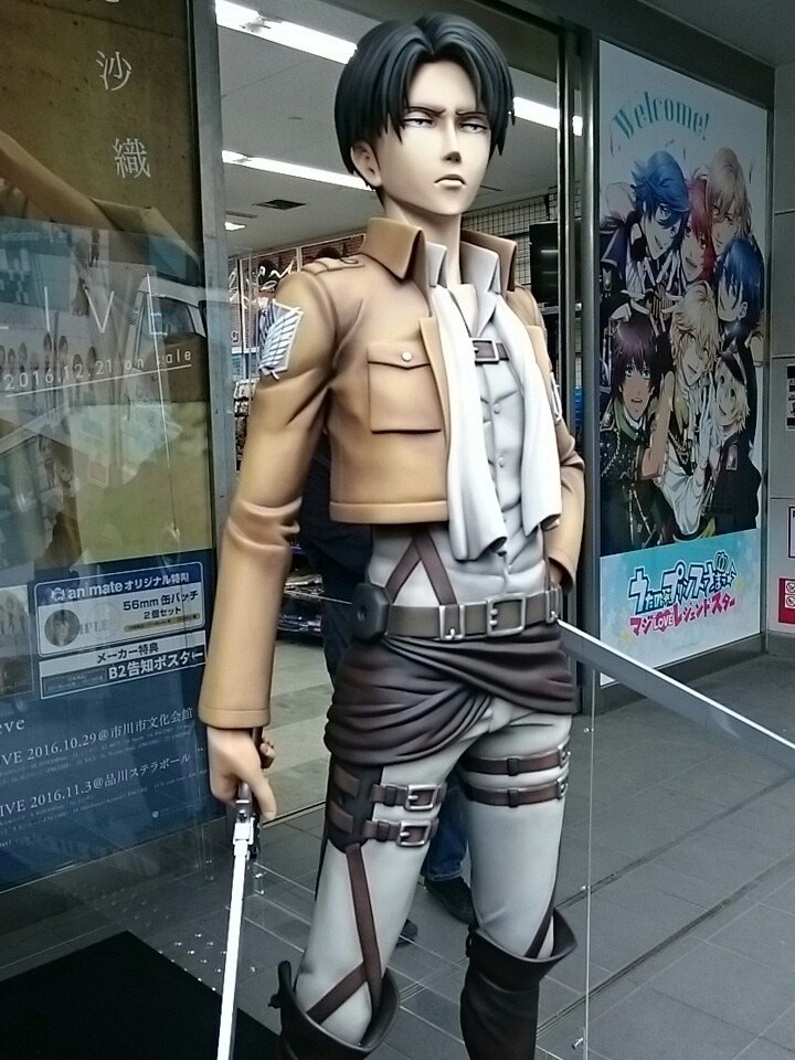 Images from the official Levi birthday celebration event at the Animate Store in