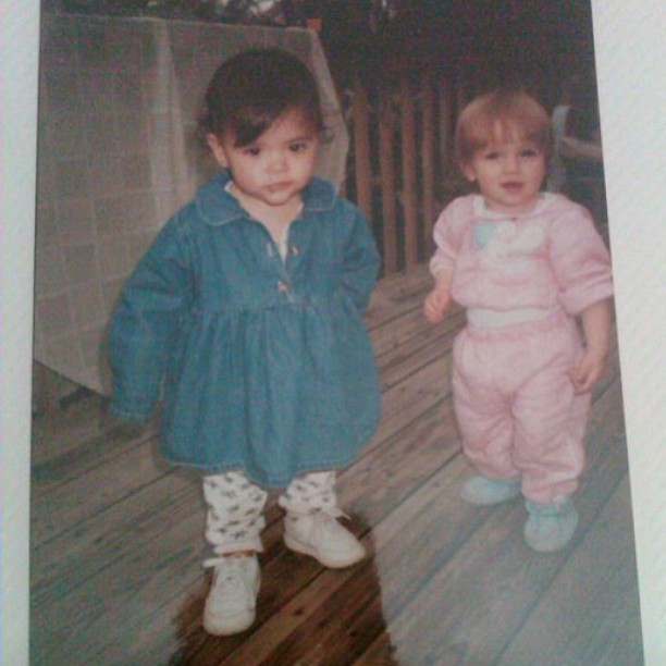 Cutest kids on the block :) @capicella4 #tbt #cuties #cousin #kiddies #adorable #family