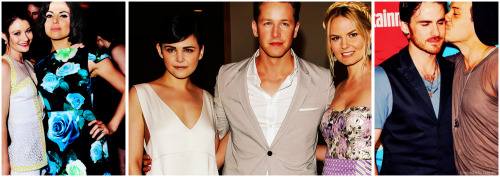 Comic Con 2013 - OUAT Cast being adorable in various combinations