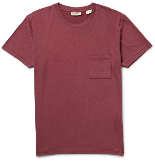 Cotton and Wool-Blend Jersey T-Shirt PurpleSearch for more T-Shirts by LEVI&rsquo;S: Made &amp; Craf