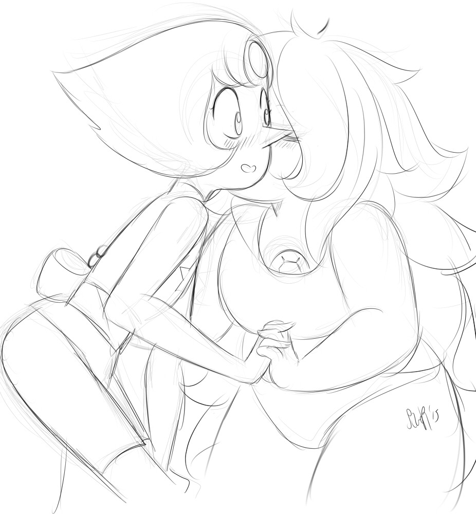 gemobsession:  And Pearl gets a smooch too ♥  