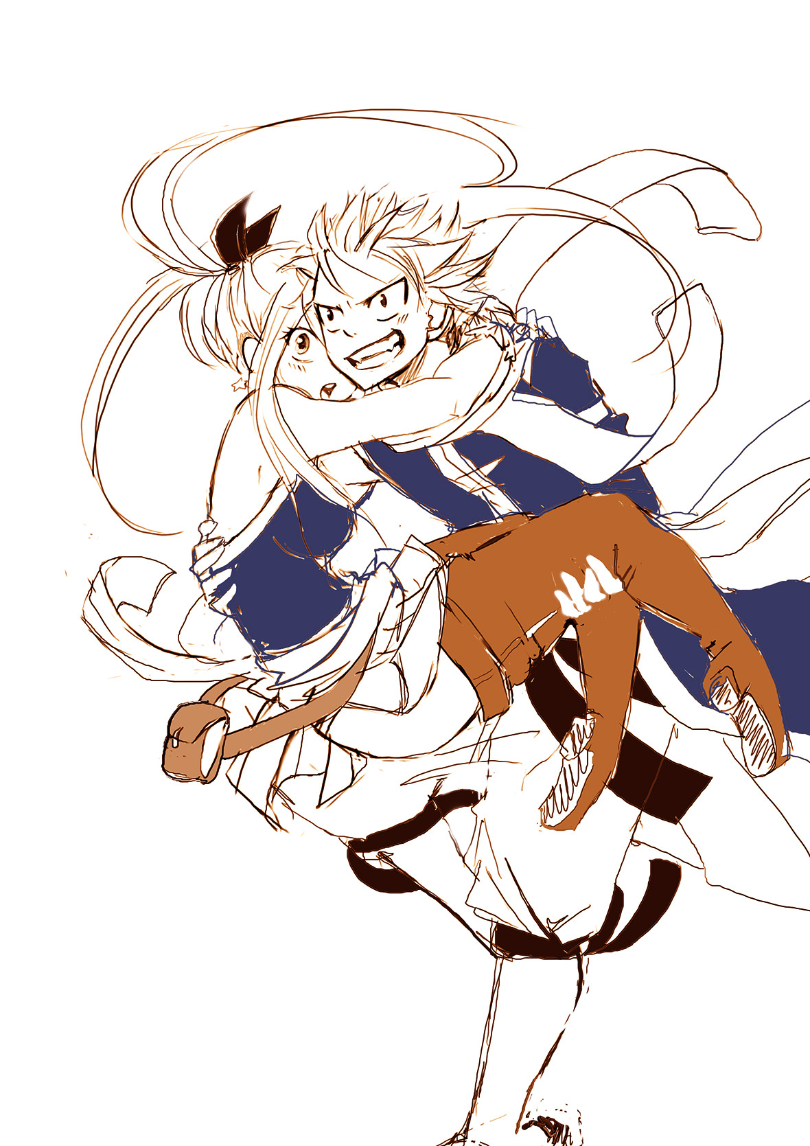 zippi44:  Some sketches and unfinished versions of my art I published on Twitter,