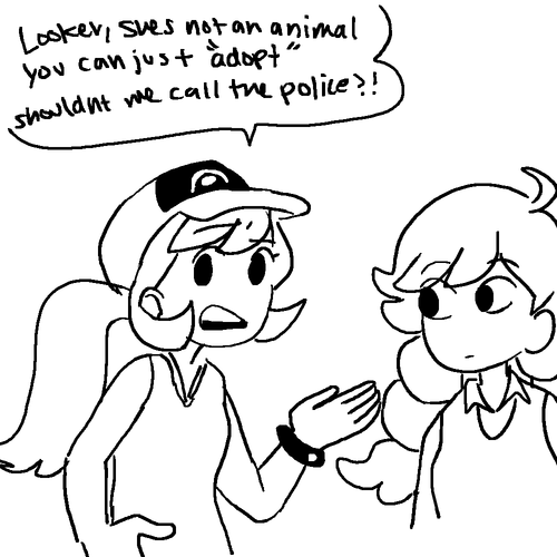 i picked up my pokemon X after like forever and discovered the looker side quest     