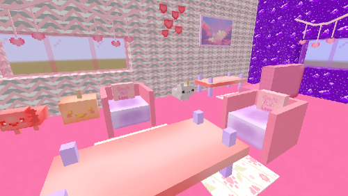 Some more kawaii furniture in my pastel decor mod <3