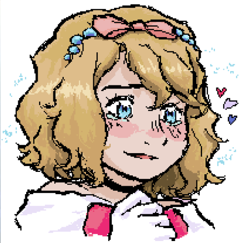 Screencap Redraw Of Serena In Ms-paint, Trying Out The Wacom Tablet And Digital Art A Bit More
