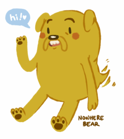 nowherebear:  a tiny jake for my intro post