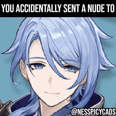 Genshin Impact (NSFW: Husbando + Accidentally Sent A Nude! Ver.) Click And Drag Game!