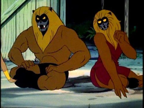 A few episodes of Thundarr: the Barbarian showed us what female Moks looked like.