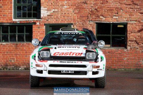 grofjardanhazy:  1993 Toyota Celica Turbo 4WD ST 185 Group A Rally£125,000 / 走,000  The example on offer (as confirmed by Toyota Motorsport) is a 1993 built, Safari specification model as entered by the works team in the 1993 FIA Rally Kenya Safari