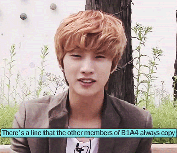 chanaegi:  Jung Jinyoung, the butt of all jokes. 