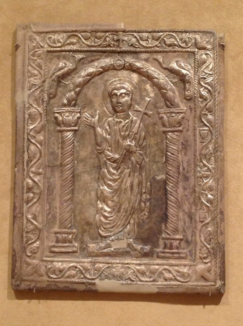 sedefscorner-blog:  The Peacock  Motif surviving through the centuries … Silver Plaque with Saint Paul, made about 550-600, Metropolitan Museum of Art Silver Plaque with Saint Peter, made about 550-600, Metropolitan Museum of Art Spandrel, 13th century,