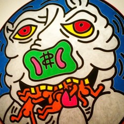 This #art piece by #keithharing is HUGE &