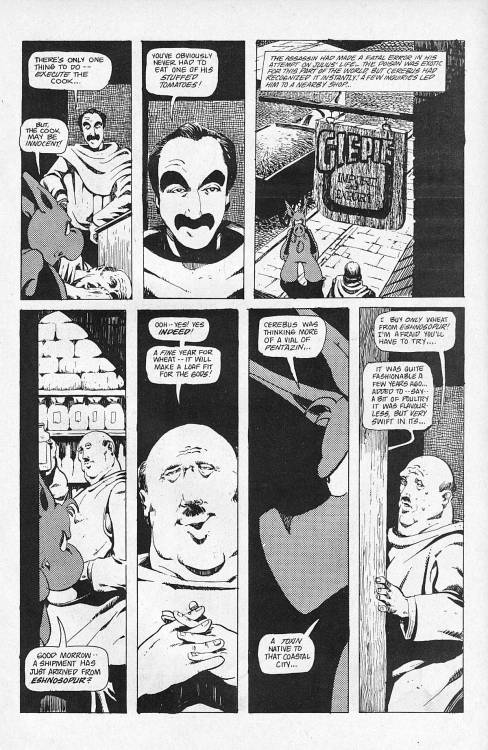 Cerebus #14 - Page 7http://www.cerebusdownloads.com/