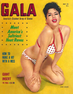 Sabra Samarr Appears On The Cover Of The May ‘60 Issue Of &Amp;Lsquo;Gala’ Magazine..