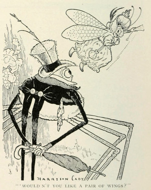 danskjavlarna:From St. Nicholas, 1914.I’ve been weaving a collection of vintage spider imagery.Wonde
