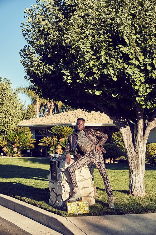 Rickey Thompson Wears High Designers For Out Magazine 2018.