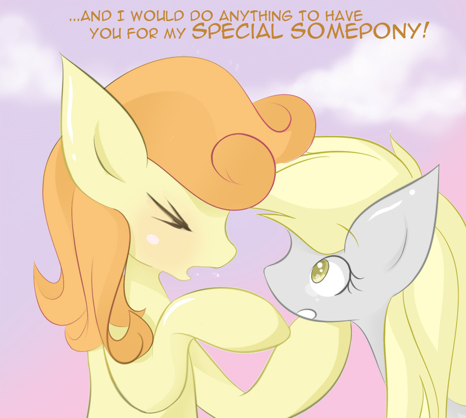 deviousderpy:  Happy Hearts and Hooves, ponies!  &lt;3333 I can ship it. c: