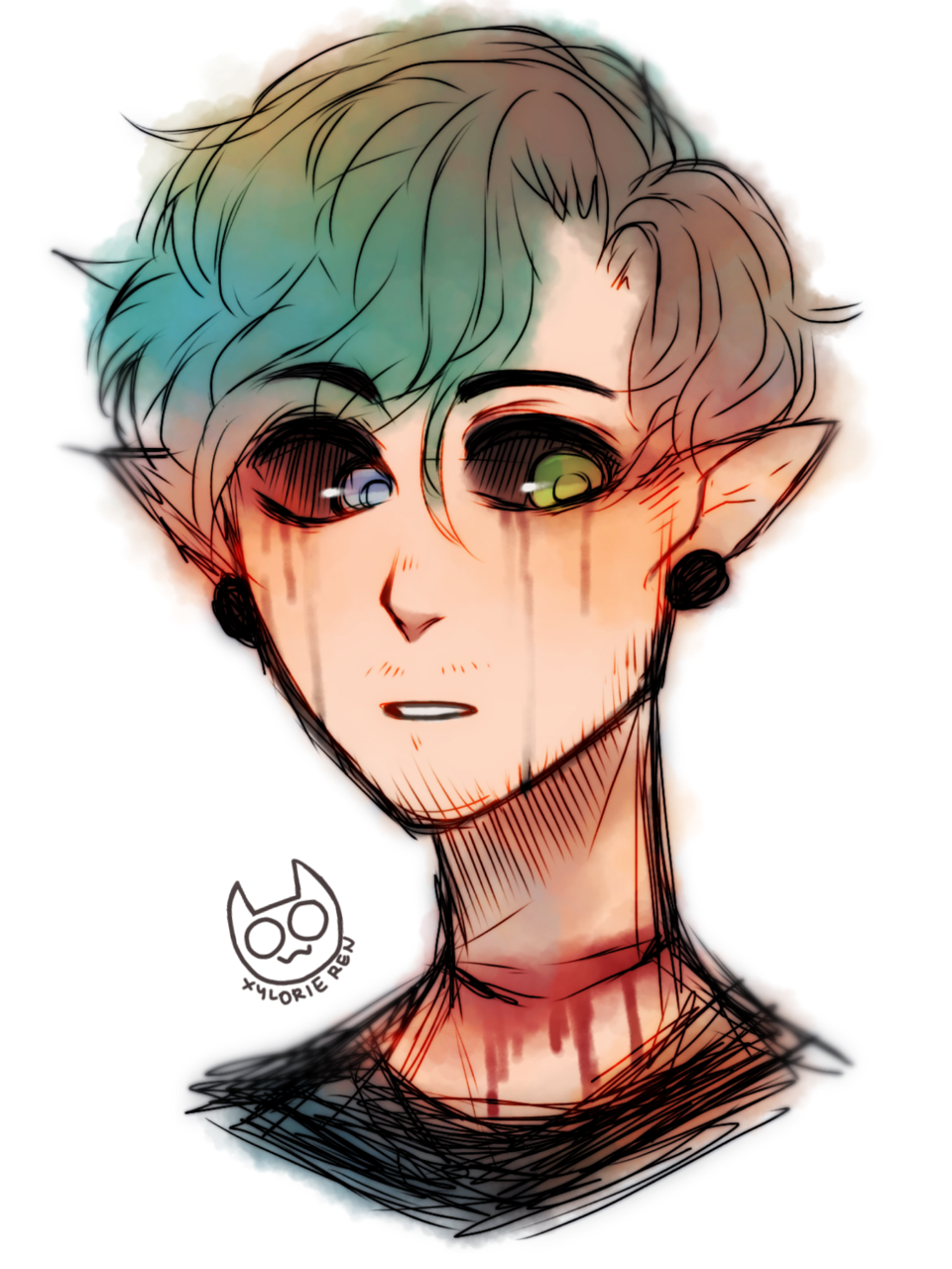 Story Time With Aunt Mangle Xylorieren Antisepticeye Quick Drawing