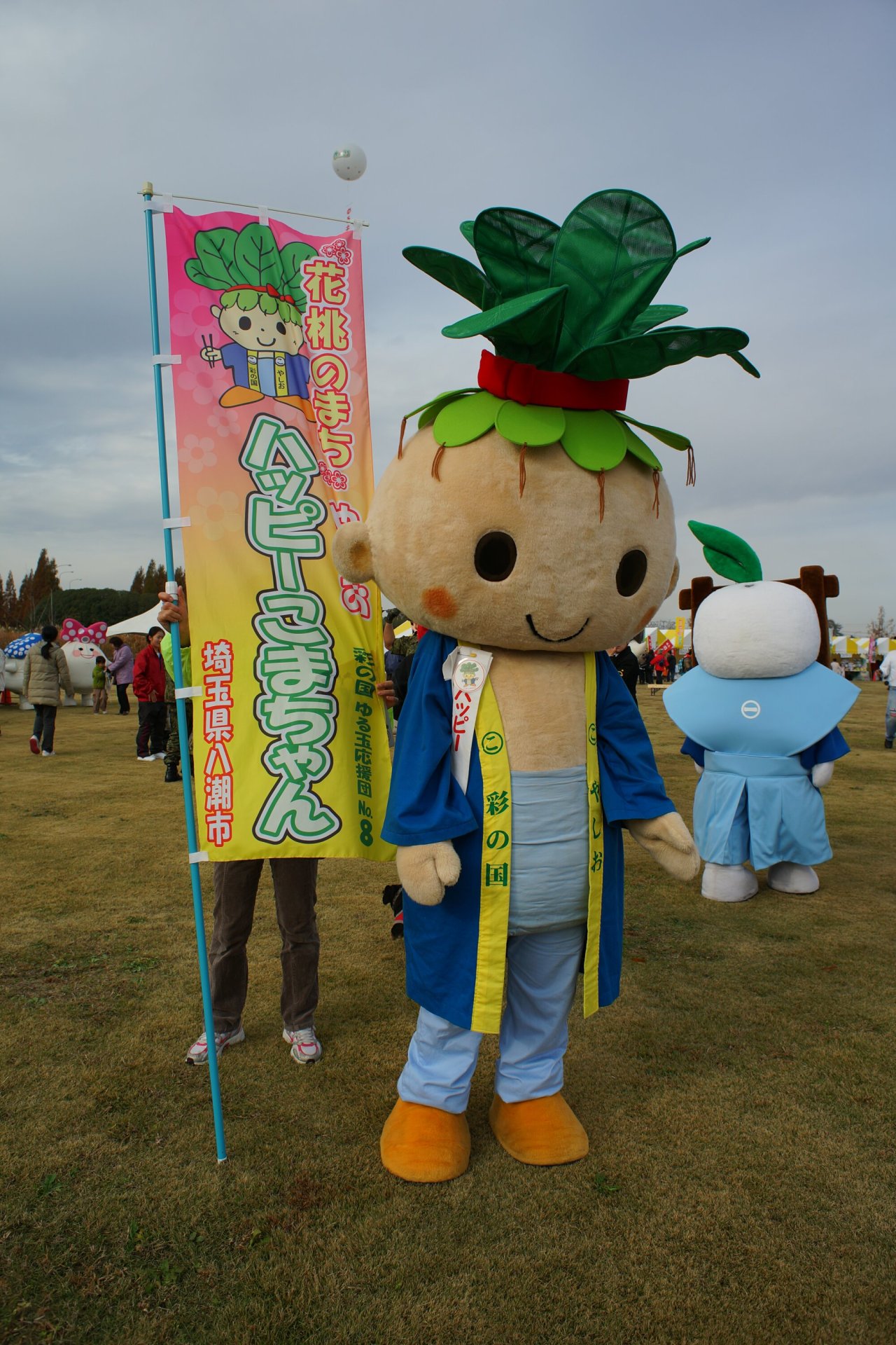 Japanese Mascot Photograph Yuruchara Jp 埼玉県八潮市の ハッピーこまちゃん