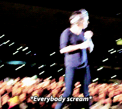 signedmalik:  Harry testing fans - Santiago, Chile.