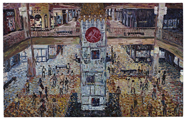 tierradentro:  Romero Meets Monet: Oil Paintings Of The Zombie Apocalypse, by George