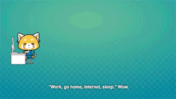 shunknee:work, go home, internet, sleep