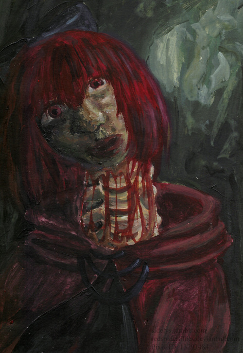 Tumblr | Deviantart | PixivSekibanki from Touhou ProjectSorry, more scary things - it was really int