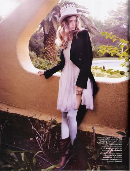 mernymphs: Abbey Lee Kershaw by Marcin Tyszka | Vogue Portgual March 2008