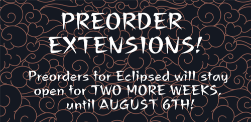 eclipsed-zine:DUE TO MULTIPLE REQUESTS, WE WILL BE EXTENDING PRE-ORDERS OF ECLIPSED - AN SNS ZINE UN