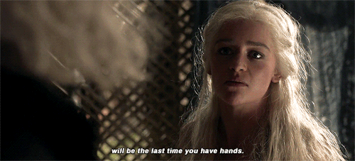 chloesdecker:I am a Khaleesi of the Dothraki. I am the wife of the great Khal and I carry his son in