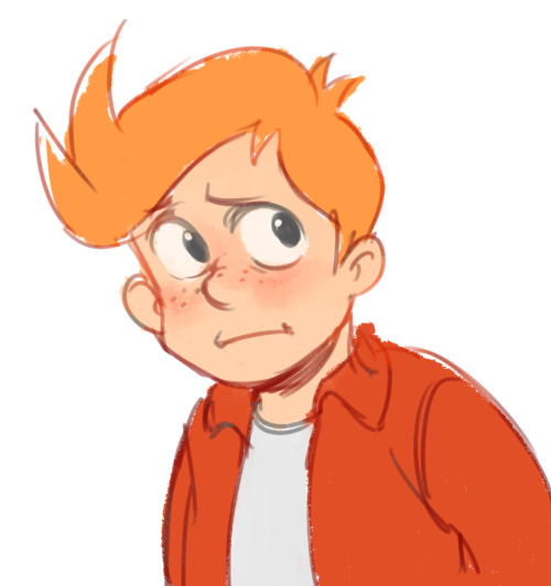 mutedbrowns:still trying to work out my style for futurama fanart, turns out bender’s actually diffi