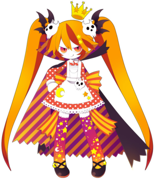 lesserknownwaifus:Lavinrac from the upcoming game Carnival Rhythm! She’s a feudal demon Lord who loves the taste of human flesh!