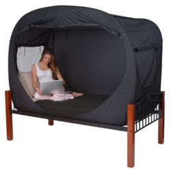 buck-toothed-girl-in-luxembourg:  twouptomypast:  myhopeisjesus:  Privacy Pop Bed Tent I need one of these  YO.  waaaaaaaaaaaaaaaaaaaaaaant 