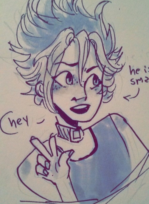 gokishi:my siste r asked me to draw ygo earlier i drew her fluffy man anf then i also drew yugi bc h