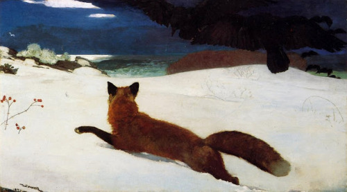 Winslow Homer, The Fox Hunt, 1893.