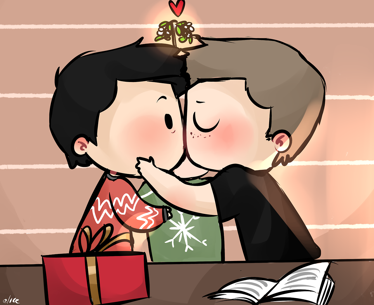 elicedraws:  merry christmas!(or any other holidays you celebrate!)